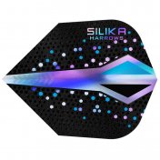 Plumas Harrows Darts Silika ColourShift Crystalline N6 Silver - 3