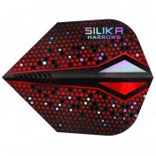 Plumas Harrows Darts Silika ColourShift Crystalline N6 X Red - 2