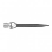  Puntas Conversion Harrows Clasica Negra Plata 30mm 2ba - 1