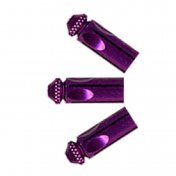 Protector Plumas Aluminio Morado 3 Unidades - 3