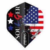 Plumas Winmau Darts Prism Zeta Soulger Flag Flight