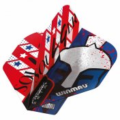 Plumas Winmau Darts Prism Zeta Soulger Helmet Flight - 2