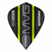 Plumas Winmau Darts Kite MVG Black & Green