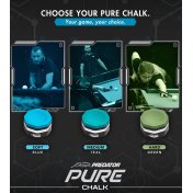 Tiza Billar Predator Pure Soft Azul 1 uni. - 4