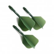 Plumas Cuesoul Flights AK5 Shape Verde Oscuro L - 2