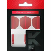 Plumas Target K-Flex No.6 Shape Red Inter - 4