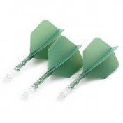 Plumas Cuesoul Rost T19 Talla L 74mm Clear Green - 2