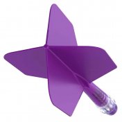 Plumas Cuesoul Rost T19 Talla 5 74mm Clear Purple - 3