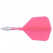 Plumas Cuesoul Rost T19 Talla 5 74mm Clear Pink - 3