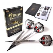 Dardos Cuesoul Darts Dragon Black 90% 18g  - 3