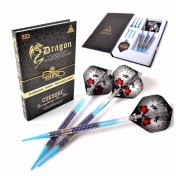 Dardos Cuesoul Darts Dragon Blue 90% 18g  - 1