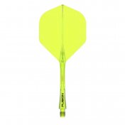  Plumas Winmau Darts Fusion Yellow Medium 34-76mm N2 - 1
