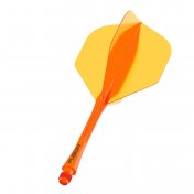  Plumas Winmau Darts Fusion Orange Short 22-64mm N2 - 2