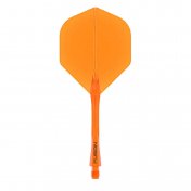  Plumas Winmau Darts Fusion Orange Short 22-64mm N2 - 1