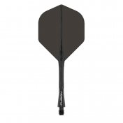  Plumas Winmau Darts Fusion Black Medium 34-76mm N2 - 1
