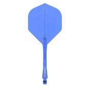 Plumas Winmau Darts Fusion Blue Intbetween 28-70mm