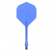  Plumas Winmau Darts Fusion Blue Medium 34-76mm N2 - 1