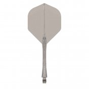  Plumas Winmau Darts Fusion Grey Short 22-64mm N2 - 1