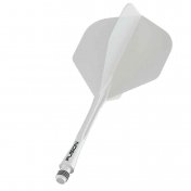 Plumas Winmau Darts Fusion White Intbetween 28-70mm - 2