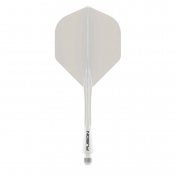 Plumas Winmau Darts Fusion White Intbetween 28-70mm