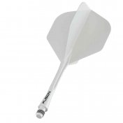  Plumas Winmau Darts Fusion White Medium 34-76mm N2 - 2