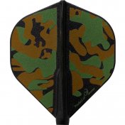 Plumas Fit Flight Series Liquid Camo A Standard D-Black - 1