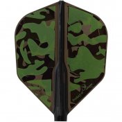 Plumas Fit Flight Series Liquid Camo A Shape D-Black - 2