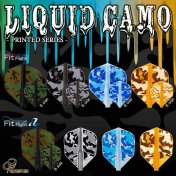 Plumas Fit Flight Series Liquid Camo C Shape Blue - 3