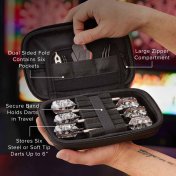 Funda Dardos Casemaster Sentinel Dart Case Skull Art Series - 2