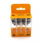 Plumas Cuesoul Integrate Flights AK5 Shape S Blanca Skeleton Pattern  - 3