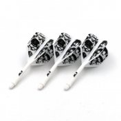 Plumas Cuesoul Integrate Flights AK5 Shape S Blanca Skeleton Pattern  - 1