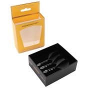 Plumas Cuesoul Rost T19 Talla L 74mm Clear Black Big Standard - 4