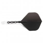 Plumas Cuesoul Rost T19 Talla S 64mm Clear Black Big Standard - 3
