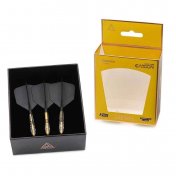 Plumas Cuesoul Rost T19 Carbo Talla 2 69mm Black Yellow - 3