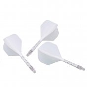Plumas Cuesoul Rost T19 Talla L 74mm Standard Clear White - 1