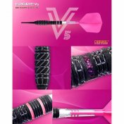 Dardos Cuesoul Engine V5 Pink Hope Soft tip 90% 21g - 2