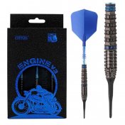 Dardos Cuesoul Engine V3 Blue Hope Soft tip 90% 20g - 1