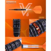 Dardos Cuesoul Engine V6 Orange Hope Soft tip 90% 18g - 4