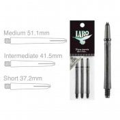  Cañas L-Style Laro Shaft Locked Straight Negra H130 32mm  - 3
