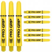 Cañas Target Pro Grip Shaft Short 3 sets Yellow (34mm) - 1