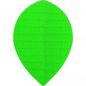 Plumas Tela Oval Verde - 1