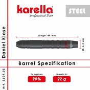 Dardos Karella Daniel Klose 90% 22g - 5