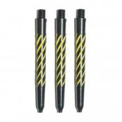 Cañas Spiroline Nylon Larga Negra/Amarilla (50mm) - 3