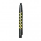 Cañas Spiroline Nylon Larga Negra/Amarilla (50mm) - 1