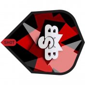 Plumas Shot Darts Small Standard Michael Smith Defiant - 3