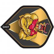 Plumas Shot Darts Standard Michael Smith Bully Boy Gold - 2