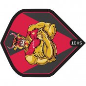 Plumas Shot Darts Standard Michael Smith Bully Boy Red - 3