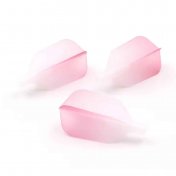 Plumas Flights Darts Cuesoul Tero AK4 Slim Gradation Pink  - 1