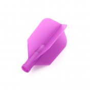 Plumas Flights Darts Cuesoul Tero AK4 Morado Slim   - 1