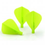 Plumas Flights Darts Cuesoul Tero AK4 Verde Kite 